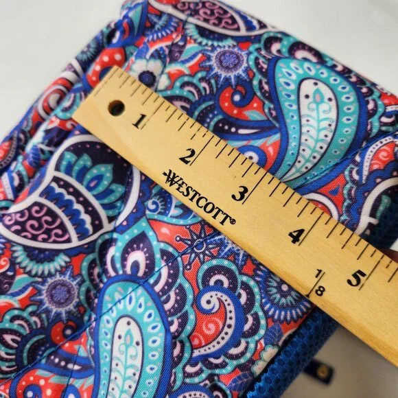 Large Simply Southern Blue Paisley Backpack Academia School Pretty Colorful Cute - Picture 14 of 16